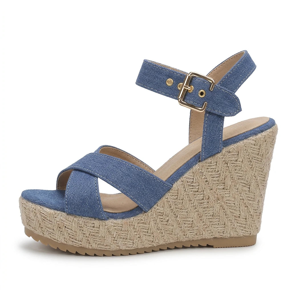 sandale compensée liège - Variation 1