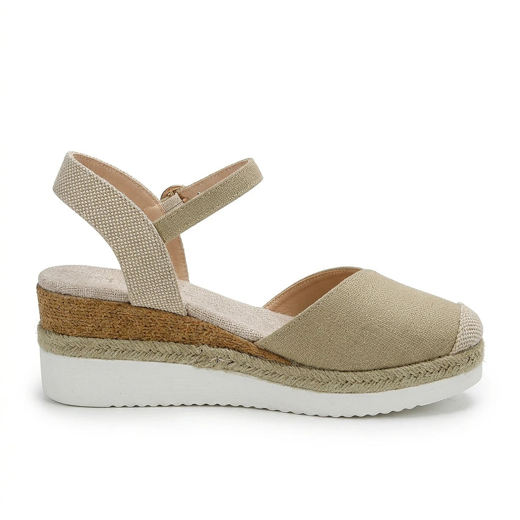 sandale espadrille compensée - Variation 1