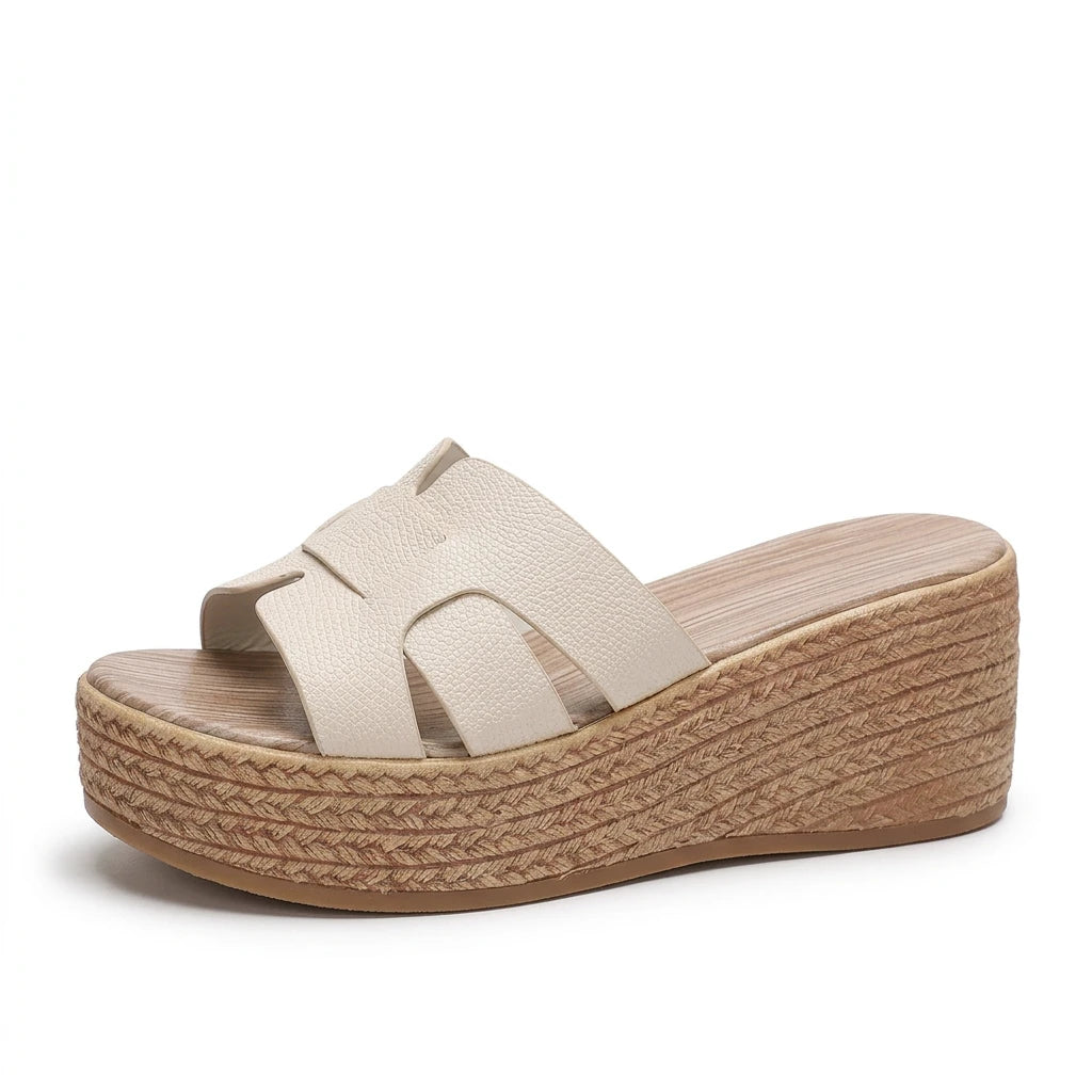 sandale claquette compensée - Variation 1 Image