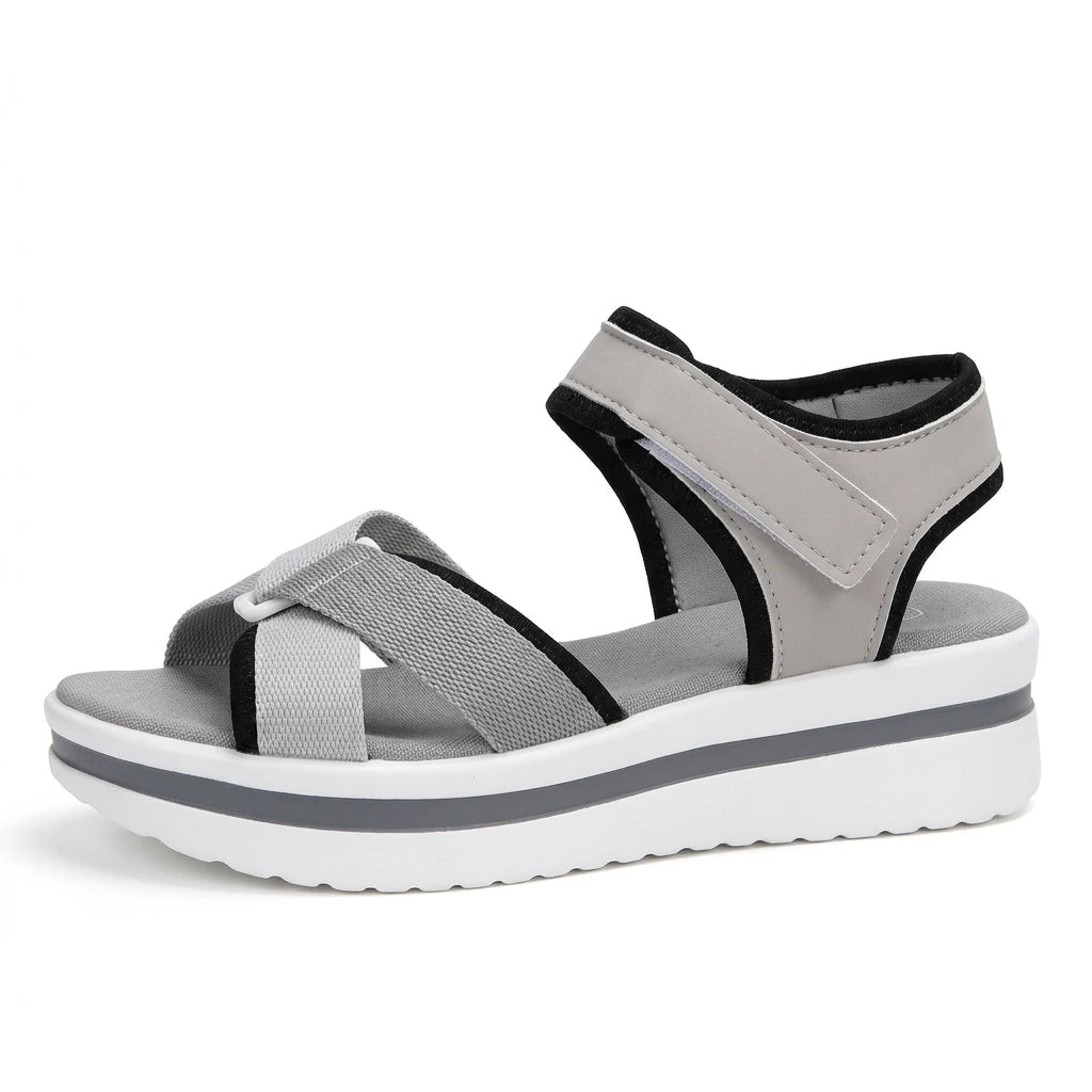 sandale compensée bride - Variation 1