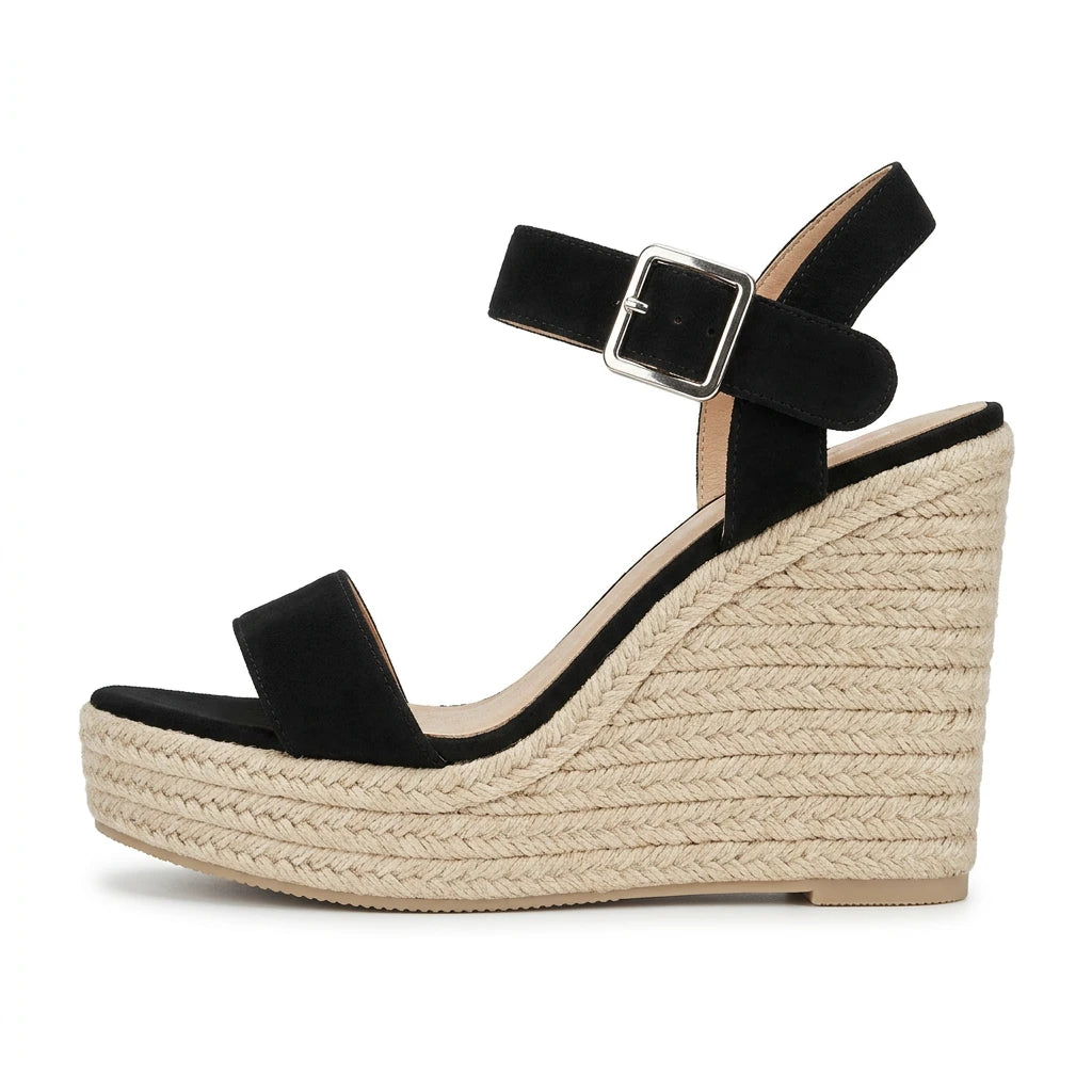 sandales compensées bois - Variation 1