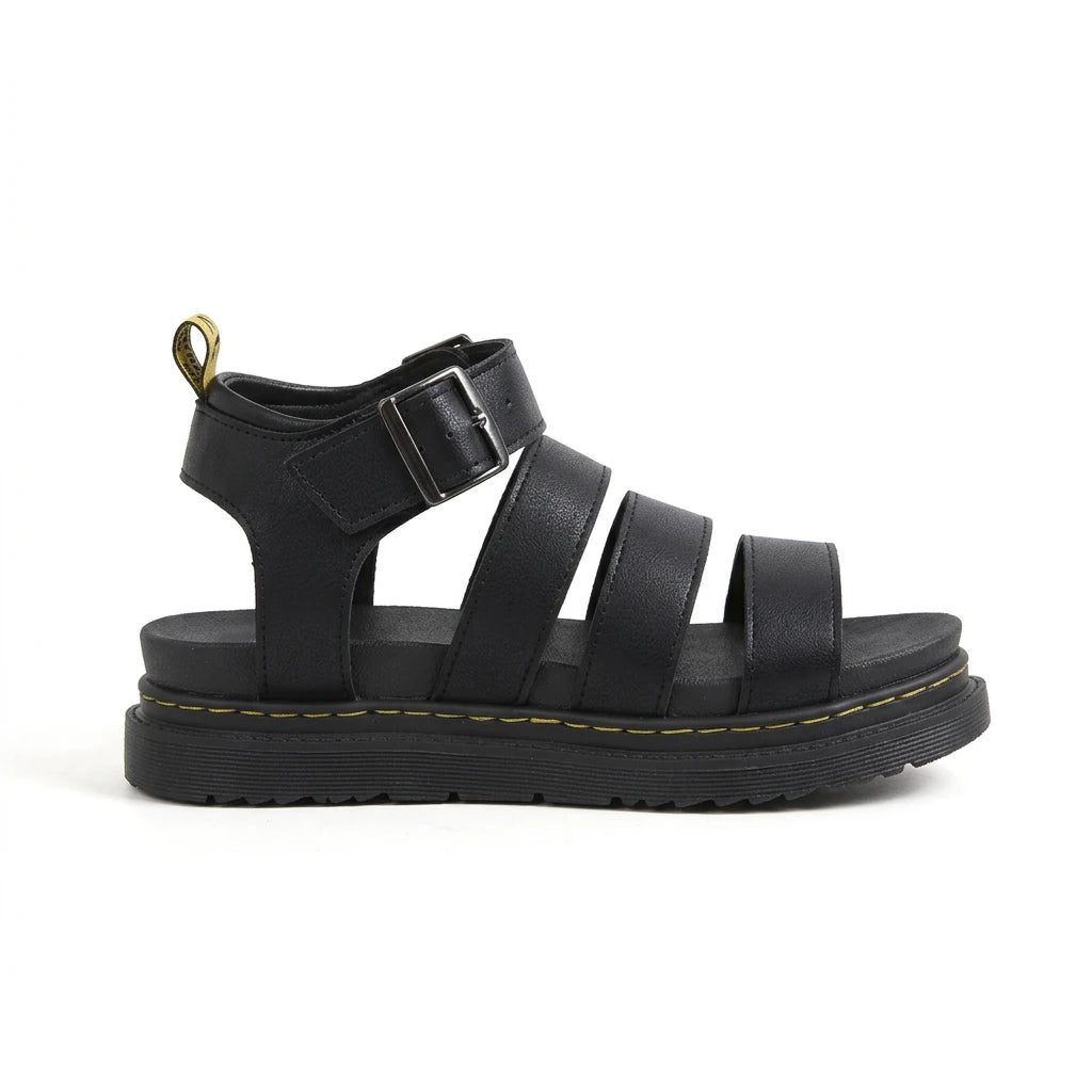 sandale compensée tressée - Variation 1