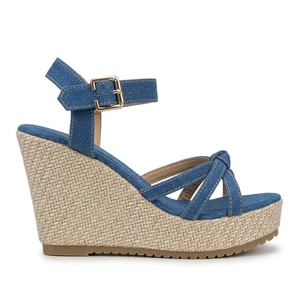 sandales compensées tropéziennes - Variation 1