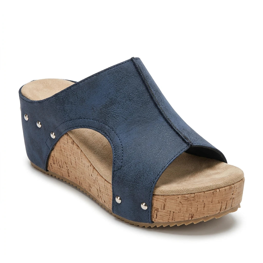 sandales petit talon compensé - Variation 2