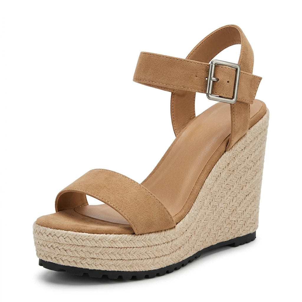 sandales compensées en liège - Variation 2