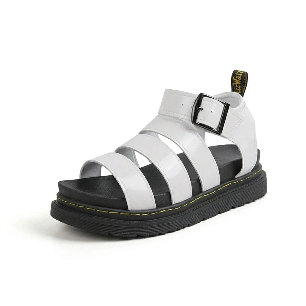 sandales compensées à brides - Variation 2