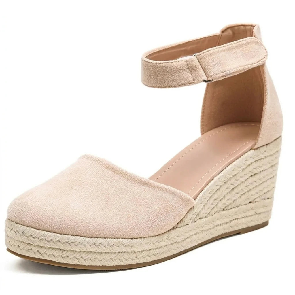 sandale tropezienne compensée - Variation 2