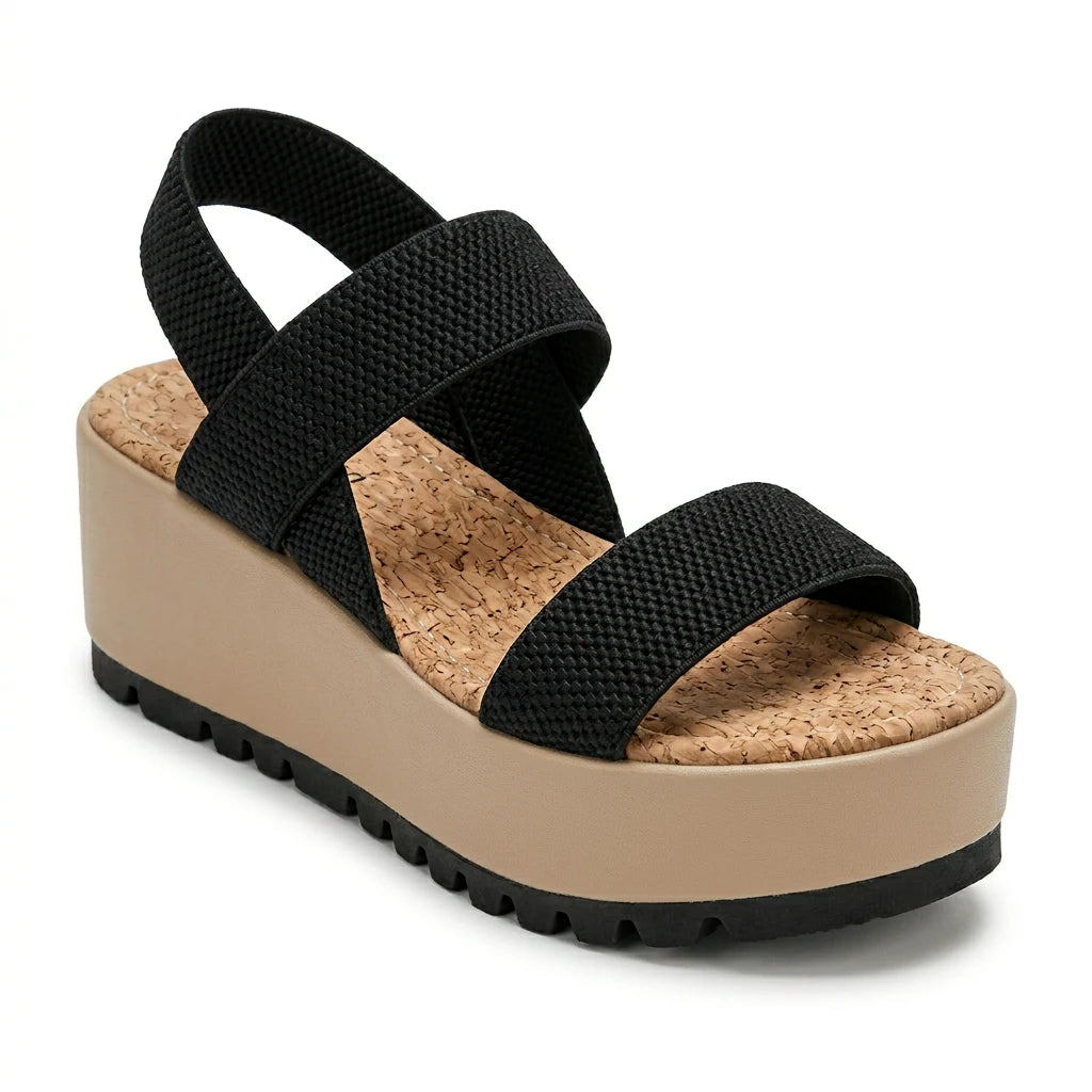 sandales liège compensées - Variation 2