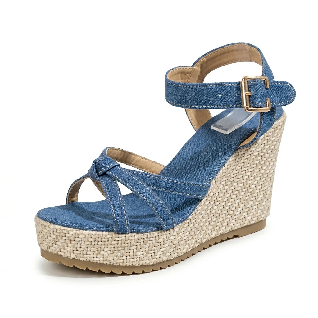 sandales compensées tropéziennes - Variation 2