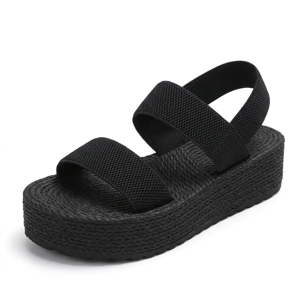 sandales compensées pieds sensibles - Variation 2