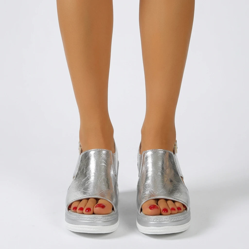 sandales femme semelles compensées - Variation 3