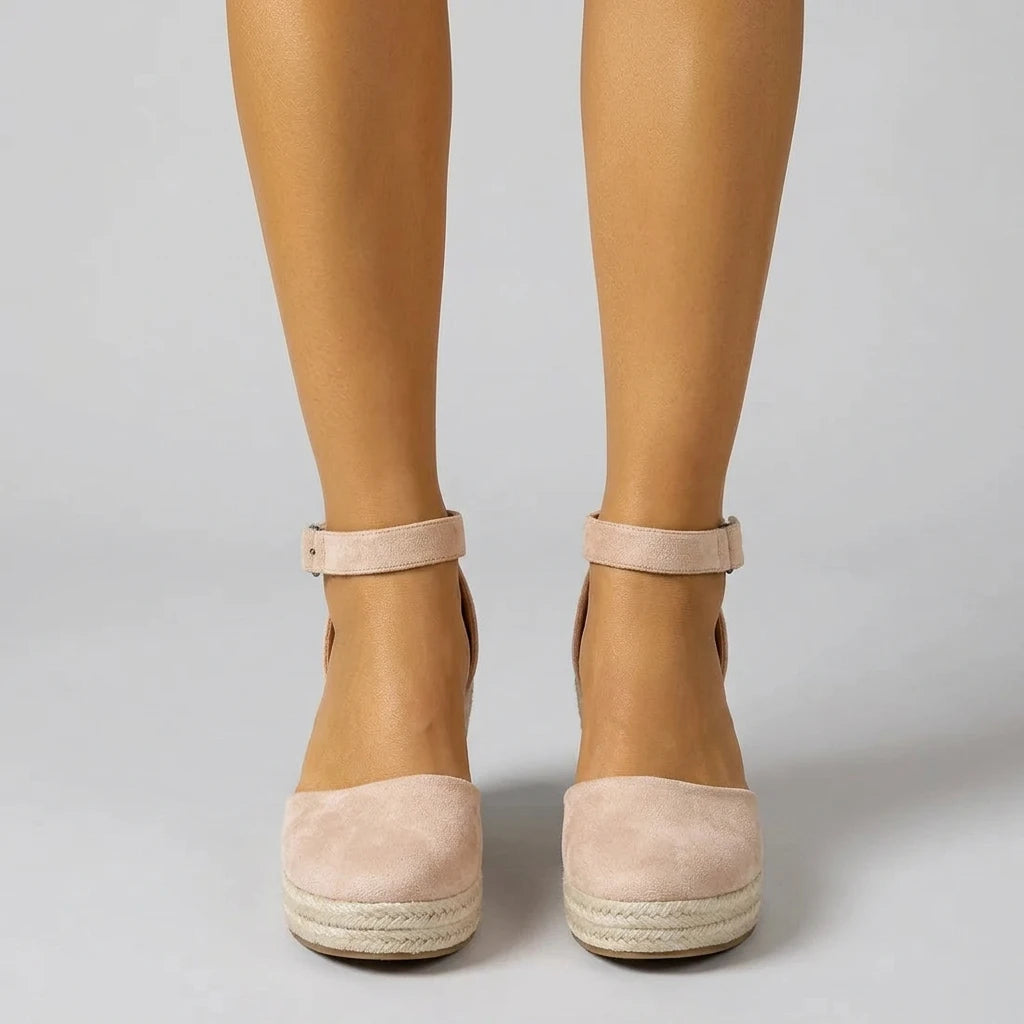 sandale tropezienne compensée - Variation 3