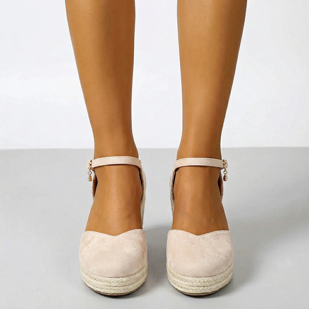 sandales toiles compensées - Variation 3