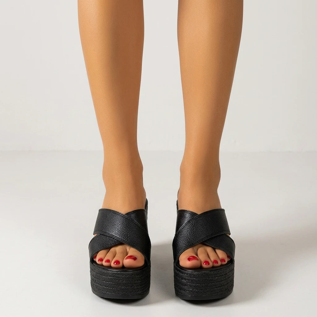 sandale compensé confortable - Variation 3