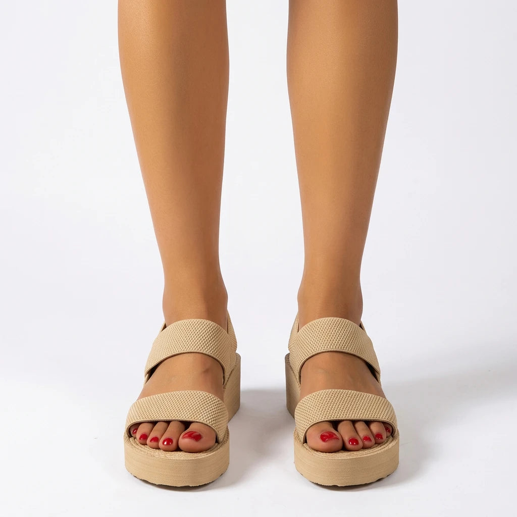 sandale compensée chic - Variation 3