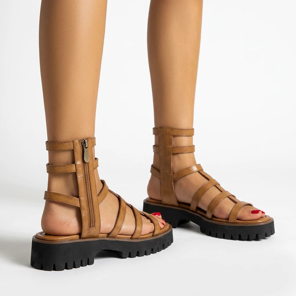 sandale compensée grande taille - Variation 4