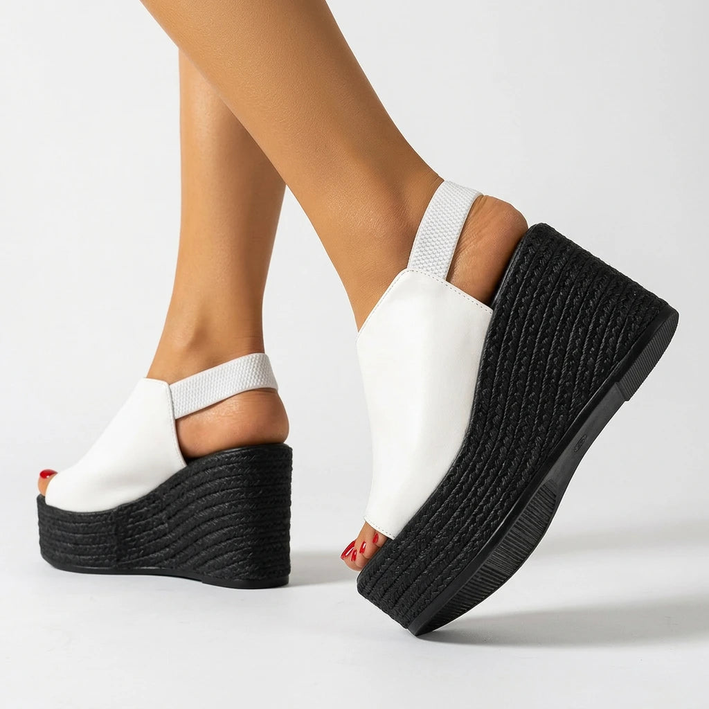 sandales compensées confort femme - Variation 4