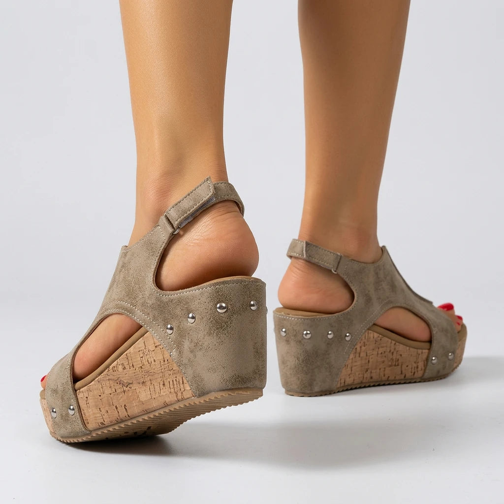 sandales compensées boheme - Variation 4