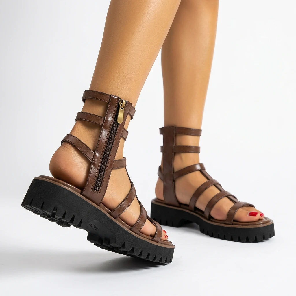 sandales compensées tropezienne - Variation 4